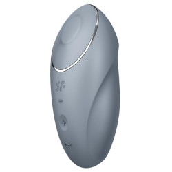 Satisfyer Stimulateur de Clitoris Tap & Climax 1 Gris Clair
